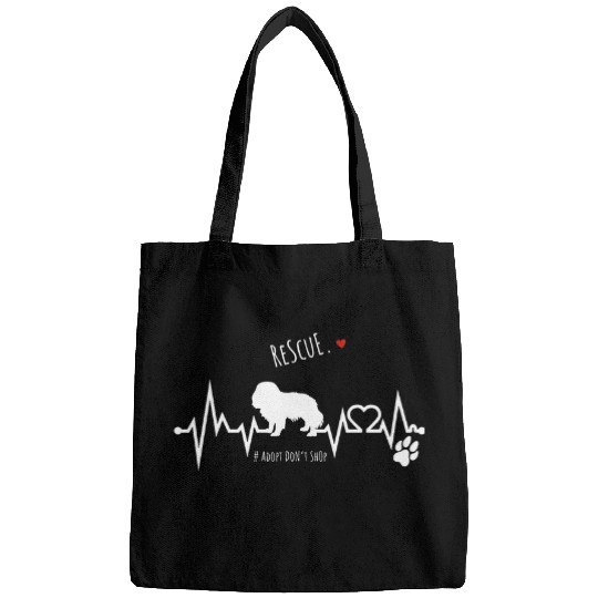 Cavalier king Charles spaniel Adopt Dont Shop Rescue dogs Bags