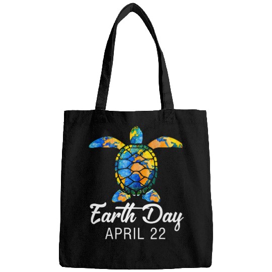 Turtle Pet Planet April 22 Earth Day Save The Funny 1 Bags