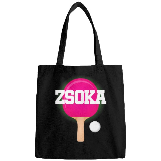 Zsoka Name Girls Table Tennis Ping Pong Game Racket Sports Bags