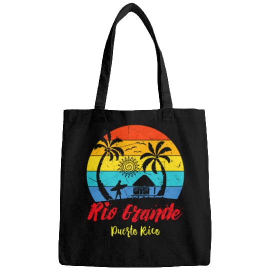 Rio Grande Puerto Rico Boricua Vacation Souvenir Bags