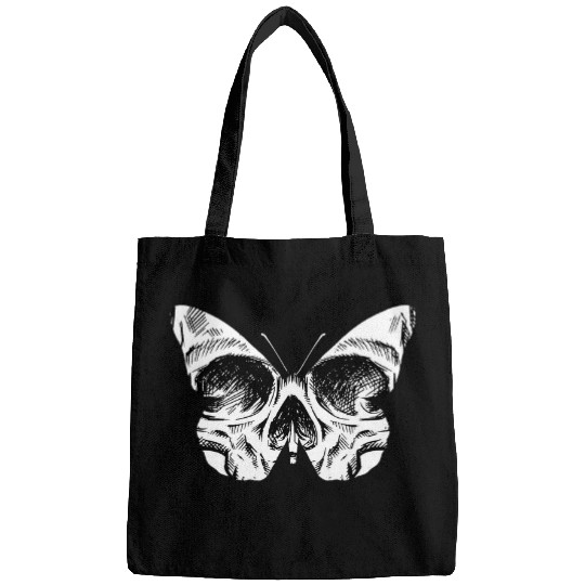 Fairycore Aesthetic Butterfly Skull Grunge Goth Butterfly 21 Bags