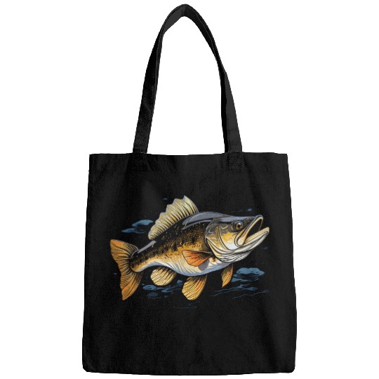 Walleye Fishing Fish Catcher Fisher Fisherman Bags