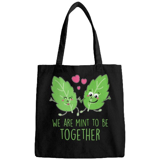 Lacrosse Gift Gardening Herb We Are Mint To Be Together Pun Bags