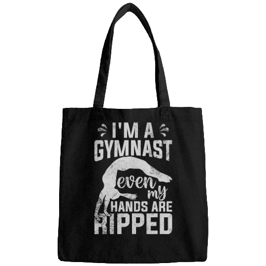 Gymnastics Funny Gymnast Hands Ripped Gymnastic Bags