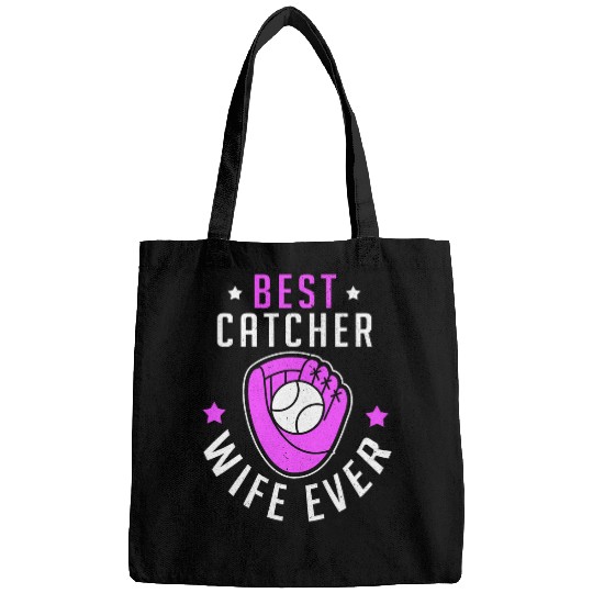 Baseball Catcher Wife Player Softball Themed Batter 2 Bags