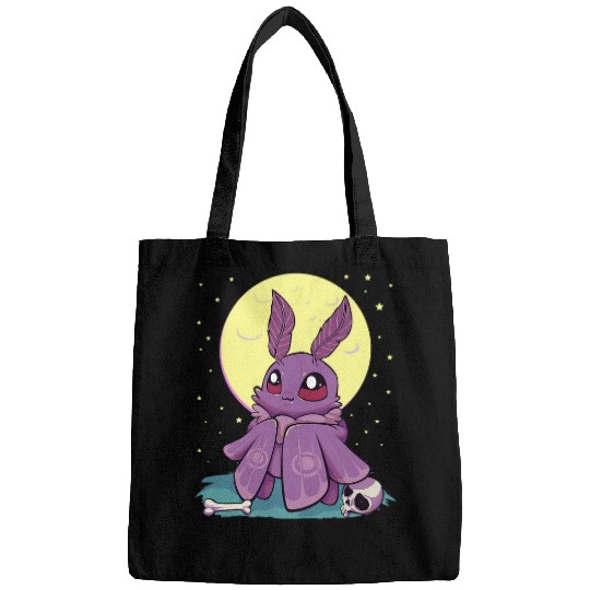 Pastel Goth Kawaii Anime Cute Baby Mothman Cryptid Bags