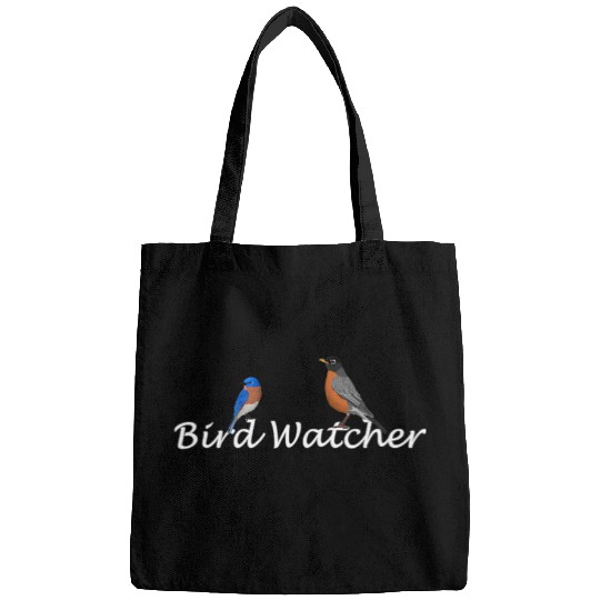 Lacrosse Gift Bluebird American Robin Bird Watcher Birder Birdlover Bags
