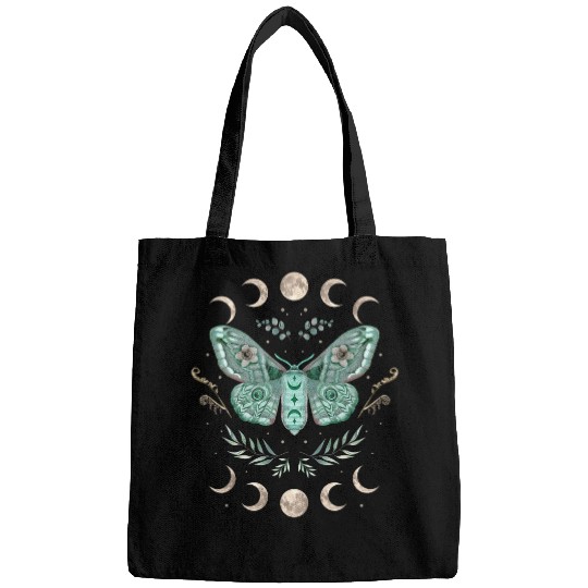 Fairy Grunge Fairycore Aesthetic Goth Luna Moth Butterfly Bags
