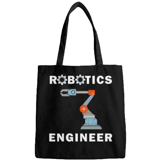 Ironic Saying Robotics Engineer Cardio Mechanics Bags