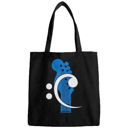 Bass Guitar Player Bassist Music Headstock vintages Men Bags