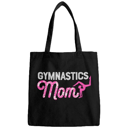 Gymnastics MOM Handstand Gymnast Mother Novelty Graphic Bags