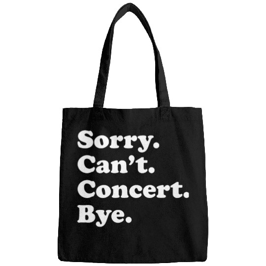 Funny Concert or Music Performance or Music Show Bags