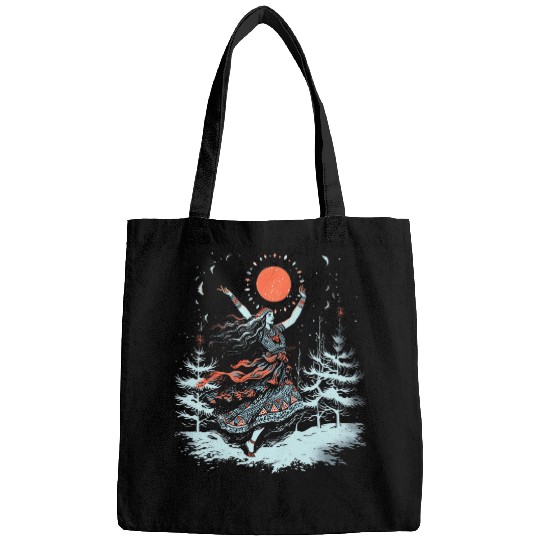 Van Gogh Style Winter Solstice Christmas Dance Fashion 3 Bags