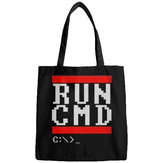 Run CMD Computer Geek Bags