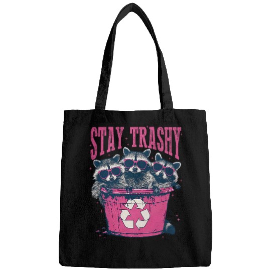 Raccoon Pet stay trashy raccoon 4 Bags