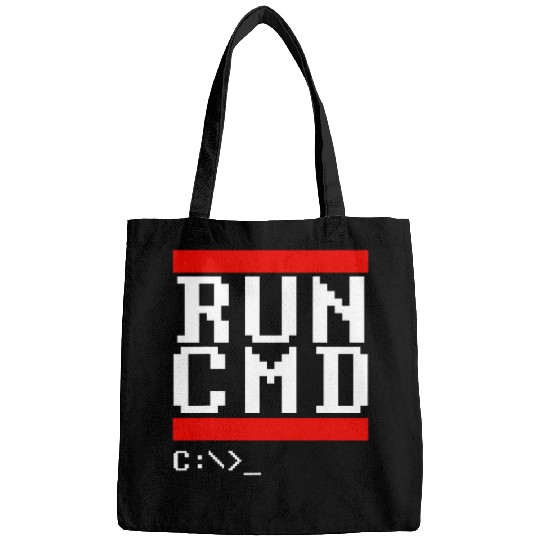 Run CMD s Computer Command Software Coder Programmer Bags