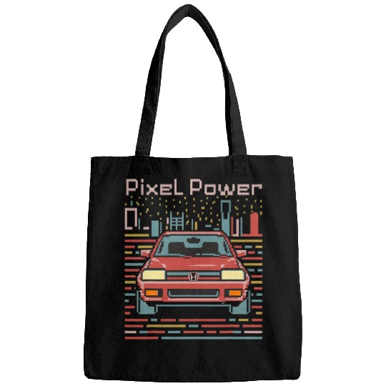 Pixel Power Pixelated Thrills 90s Japanese Imports Arcade Bags
