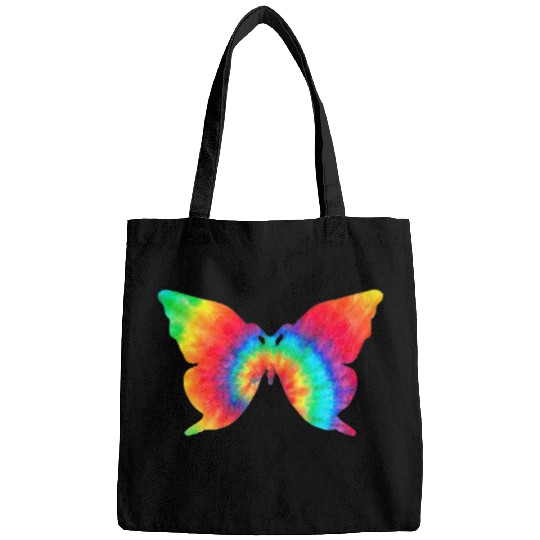 Colourful batik butterfly Bags