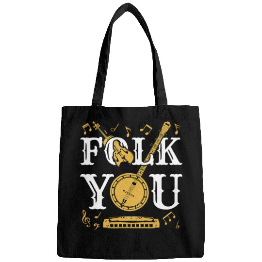 Folk You Funny Bluegrass Music Concert Banjo Bags