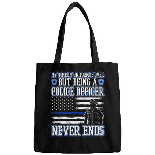 Retired Police Officer Cop Law Enforcement Bags