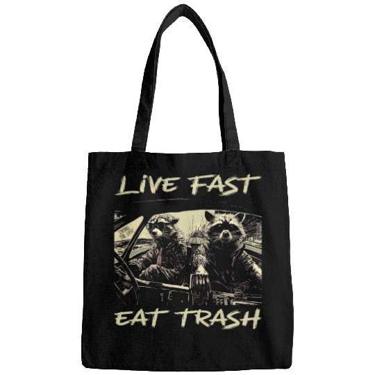 Raccoon Pet Sunset Raccoon Live Fast Eat Trash And Get Hit By A Car 2 Bags