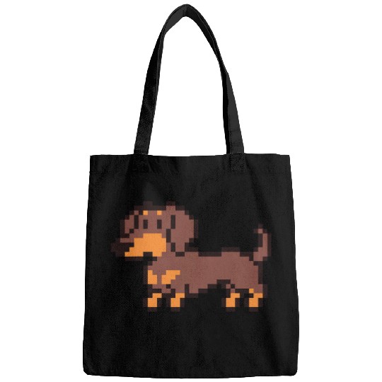 Dachshund 8 Bit Pixel Art Chocolate Bags