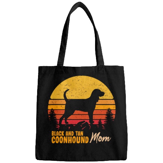 Black And Tan Coonhound Mom Mama vintages Dog Women Gift Bags