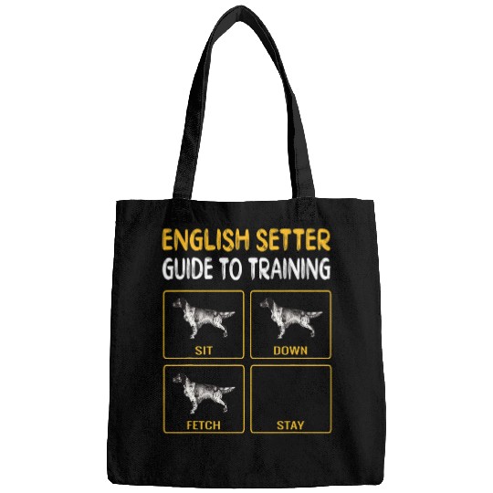 English Setter Guide To Training Dog Obedience Bags