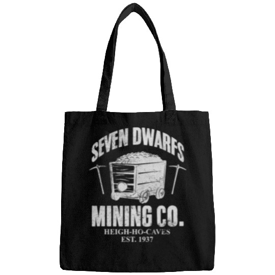 Seven Dwarfs Mining Co Coal Miner Gold Miner Pitman Grunge Bags