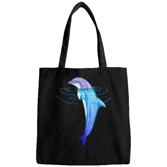 Dolphin Art Ocean Life Bags