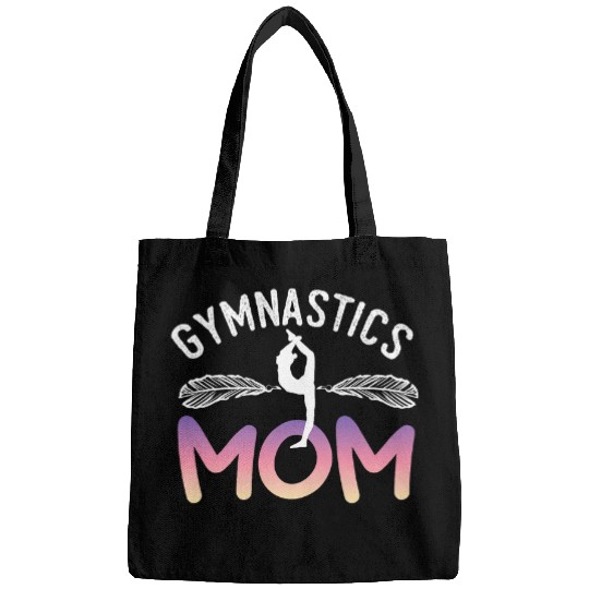 Womens Gymnastics Mom Acrobatics Dance Tumbling Mothers Day Bags