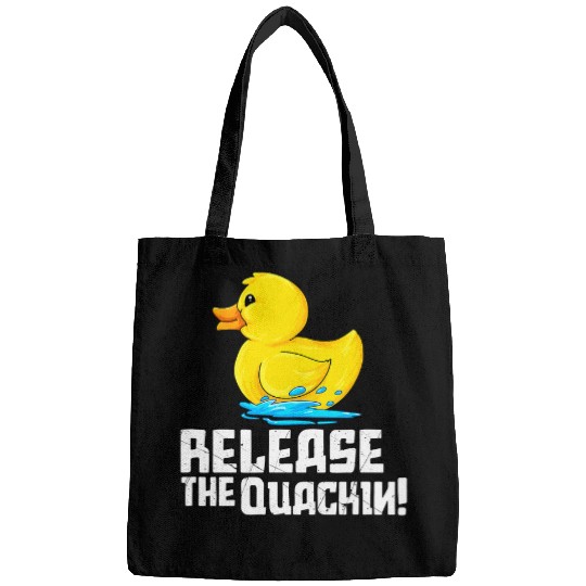 Duck Pet Release The Quckin Duck Gift Rubber Ducky Bags