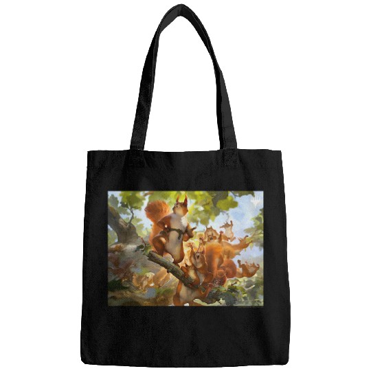 Squirrel Pet Magic The Gathering Squirrel Mob Graphic 1 Bags
