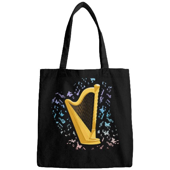 Harp Musical Orchestra Concert Gig Rhythm Tone Music String Bags