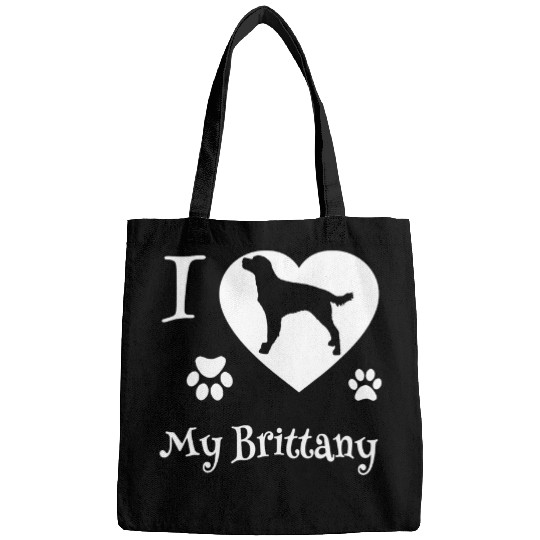 Brittany Spaniel   Design for Brittany Dog Lovers 1 Bags