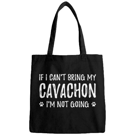 Cavachon Dog Lovers Funny Dog Lover Gift Idea Bags