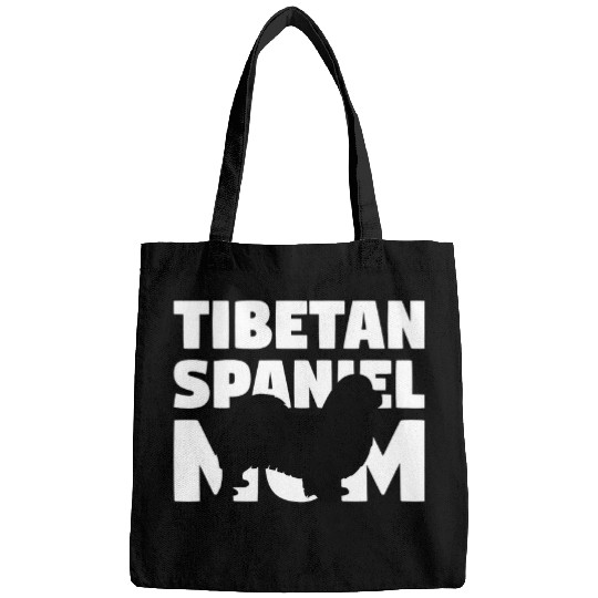 Dog Mother Gift Tibetan Spaniel Mom Funny Tibetan Spaniel Bags