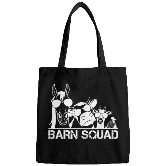 Barn Squad Funny Farm Animals Farmer Farming For Men Women Bags