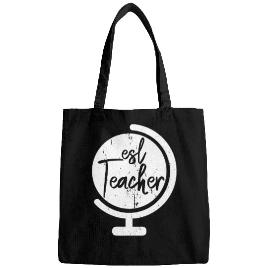ESL Teacher Globe Back to Campus Teacher Student English Bags