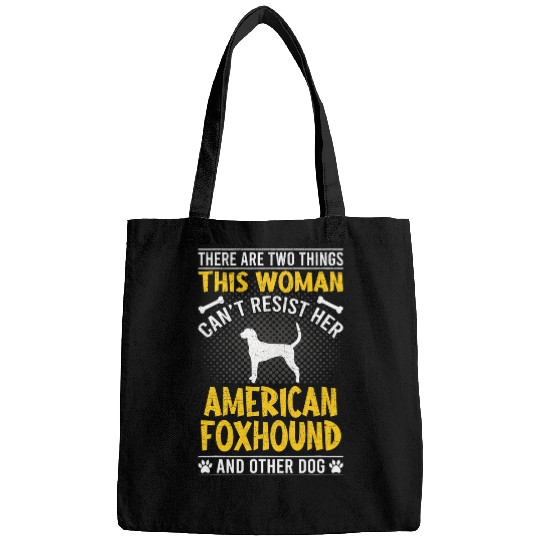 Woman Cant Resist Her American Foxhound Dog Lover Bags