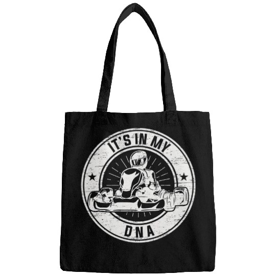 Go Kart Racer In My DNA Pit Crew Car Racing Karting Bags