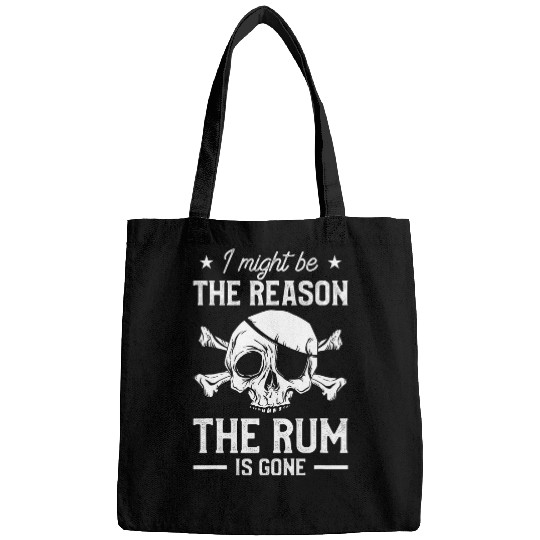 I Might Be The Reason The Rum Is Gone Pirate Halloween 22 Bags
