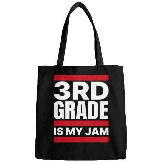3rd Grade Is My Jam Teacher Life Funny Student 2 Bags