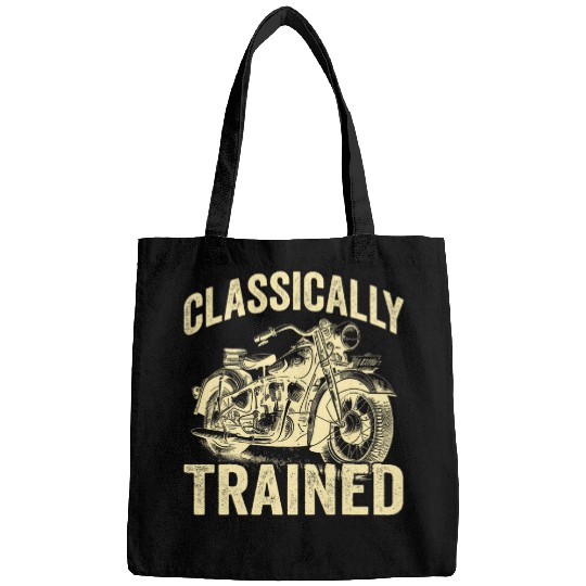 80s Classic Motorcycle For Old Racer Classically Trained Bags