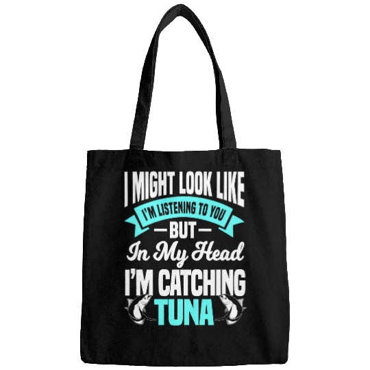 Fishing Tuna Saltwater Fish Angler Fisherman Fisher Bags