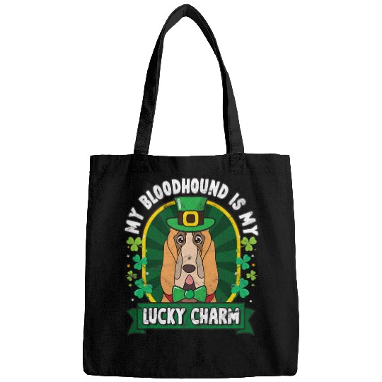 Bloodhound St Patricks Lucky Charm Mom Dad Gift Bags