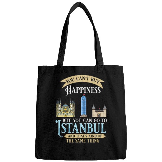 Istanbul Turkey City Skyline Map Travel 221 Bags