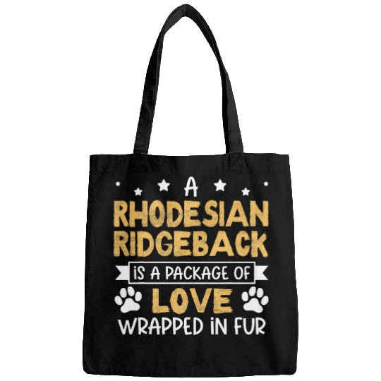 A Package Of Love Wrapped In Fur Rhodesian Ridgeback Bags