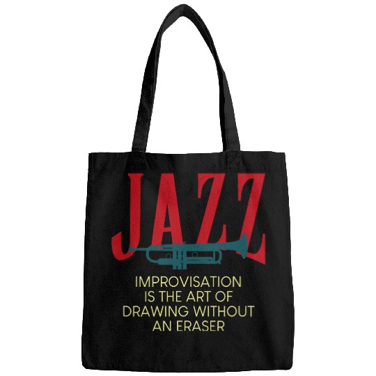 Drawing Jazz Music Instrument Trumpet Bags