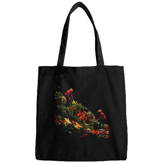 Chili Hot Pepper Chillis Field Peppers Harvesting Farming 23 Bags